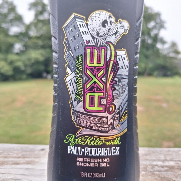 Discontinued AXE Kilo With Paul Rodriguez Collab Refreshing Shower Gel Y2K - Picture 2 of 4
